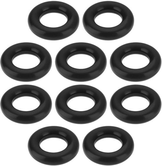 O-ring di afdichtura per lavastoviglie compatibile - 10 pezzi - O-ring di afdichtura (11 x 21 x 5 mm)