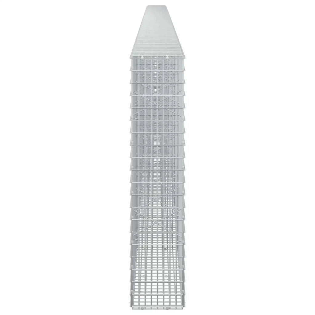 Gabione con filo da 3,5 mm e rete da 5x2,5 cm 850x20x100 cm 3461675