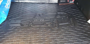 43B-805024 - Tappeto gomma baule - Dacia Duster I 2WD dal 2010-2018, Duster II 2WD dal 2018- NO GPL, (solo per modelli 2