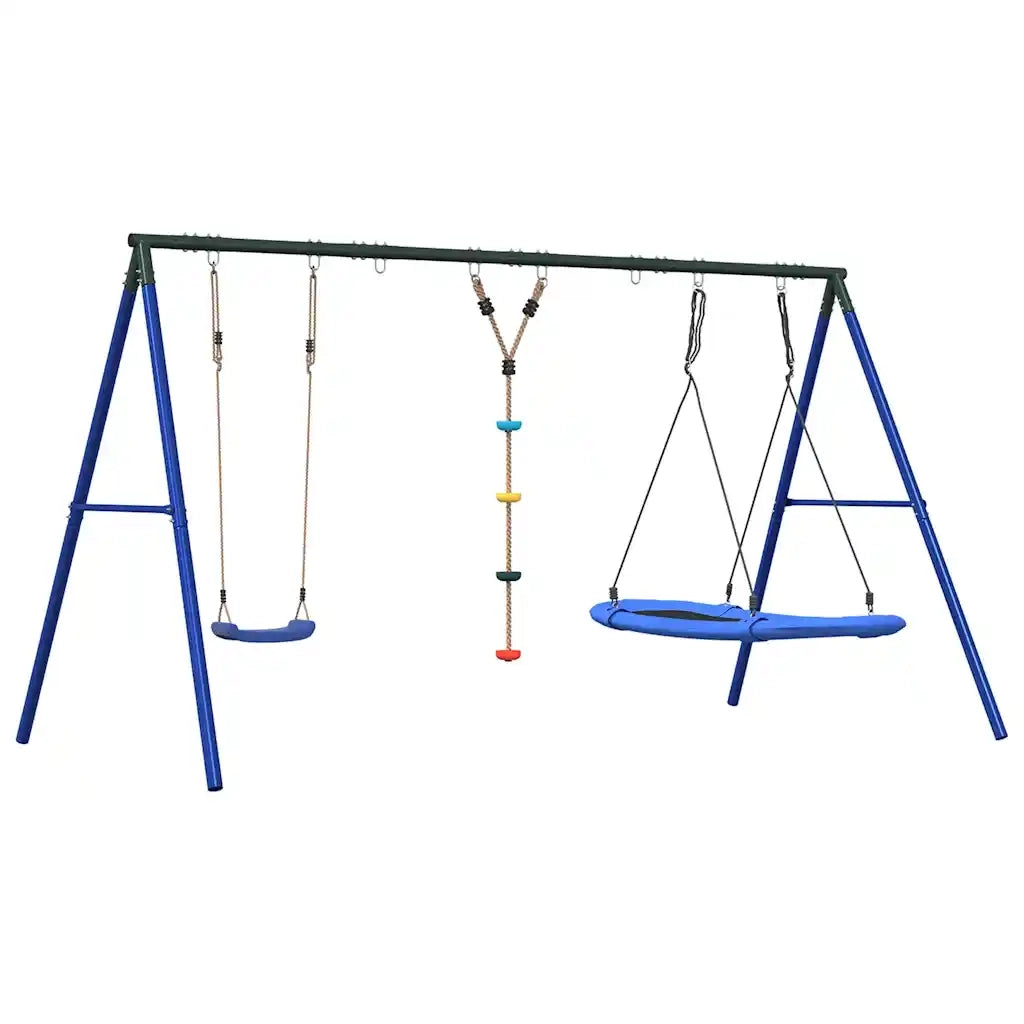 Set Gioco Esterno Altalena, Altalena a Disco e Altalena a Nido CFW1784911