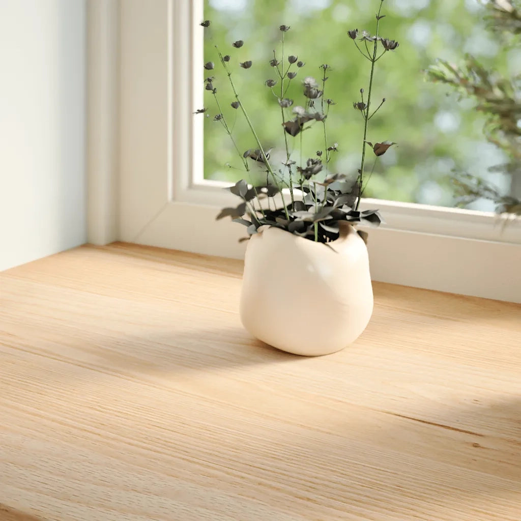 Davanzali 2 pz Non Trattati 90x40x2 cm Legno Massello di Rovere CFW5733763