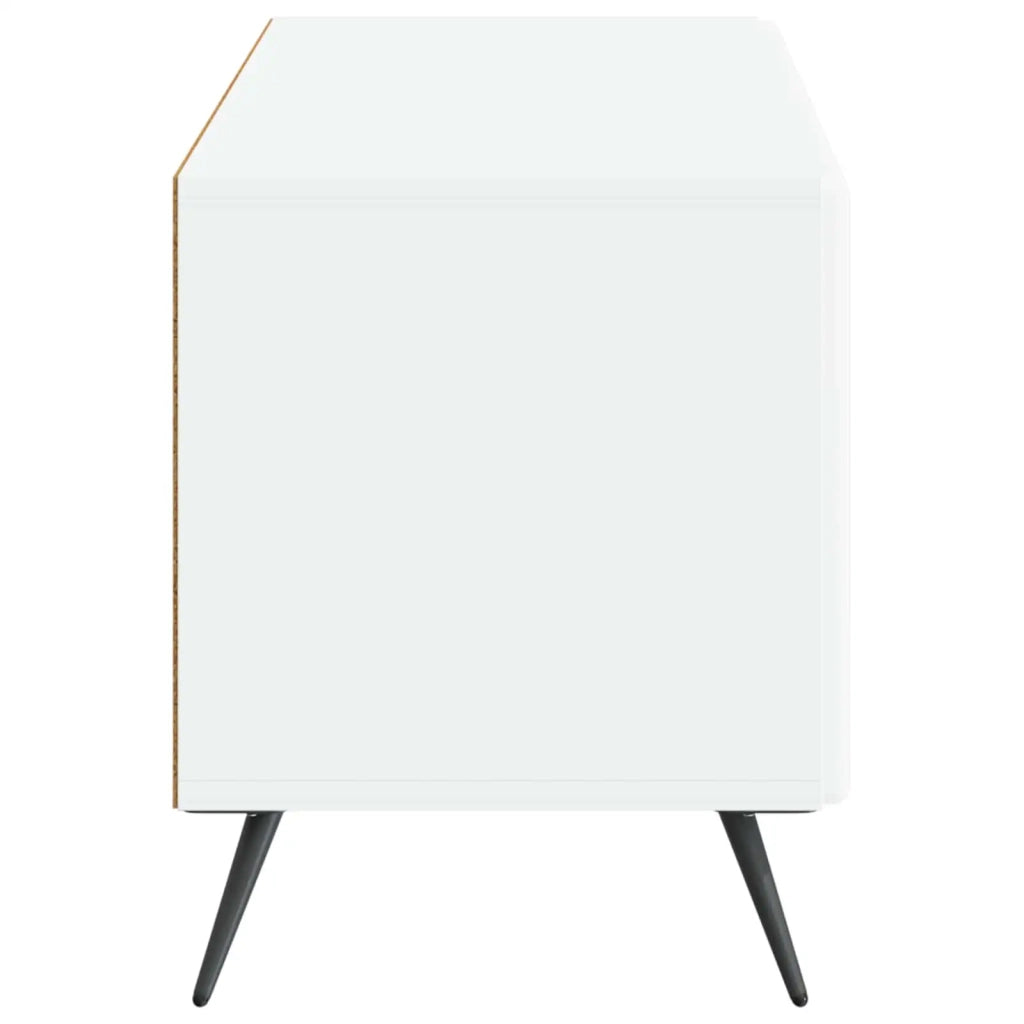 Mobile TV Bianco Legno ingegnerizzato 897555