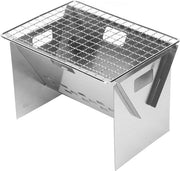 Griglia BBQ Portatile in Acciaio Inossidabile per Campeggio Esterno