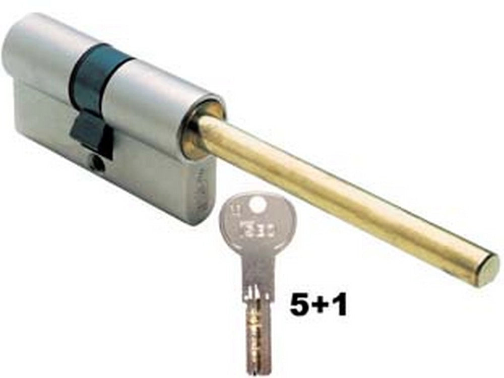 1pz cilindro infilare profilo europeo "r6 plus" pomolo 82r66 mm60 centrato cod:ferx.fer321518