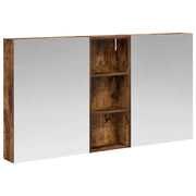 Set di Armadi da Bagno | Armadio da bagno con lo scaffale 3 pz 130 x 14,5 x 70 cm