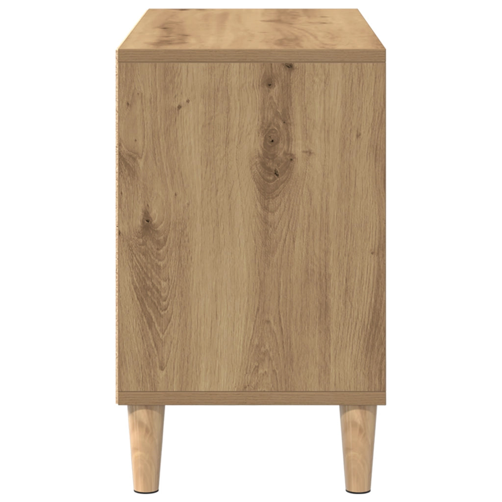 Mobile TV Rovere Artigianale 69.5x30x50 cm Legno ingegnerizzato