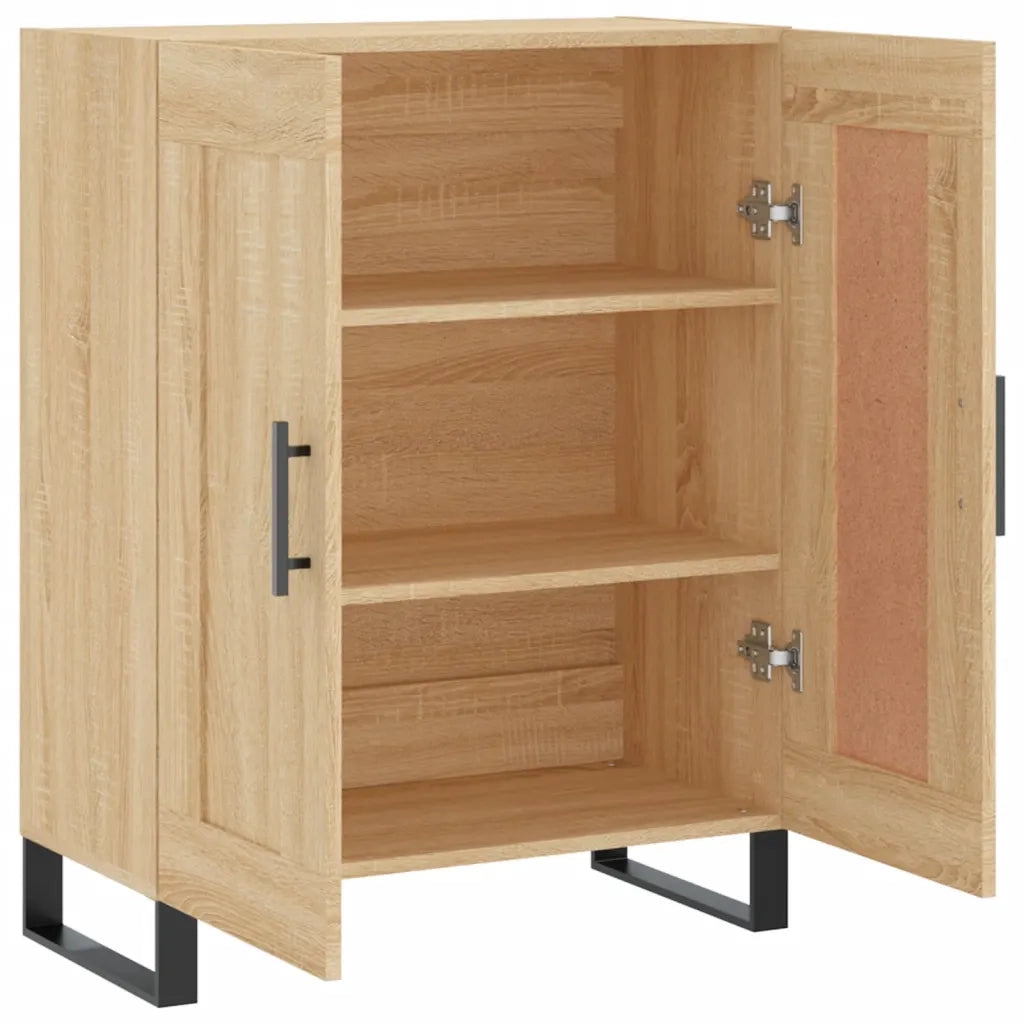 Credenza Rovere Sonoma 69,5x34x90 cm in Legno Multistrato 830223