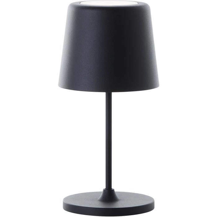 Lampada da tavolo LED KAAMI BRILLIANT - Nera - Esterno - 2W - IP44 - Metallo e plastica