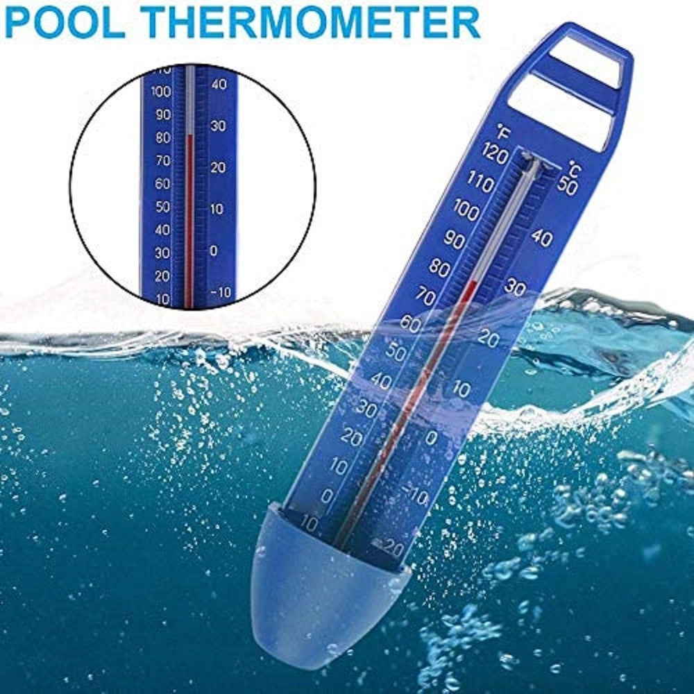 Trade Shop - Termometro Galleggiante Misurazione Temperatura Acqua Piscina Con Corda 42380 -
