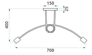 Lampada Paradise 5 Grey