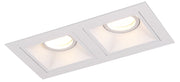 Faretto incasso rettangolare bianco 2xGU10 50W Maxlight