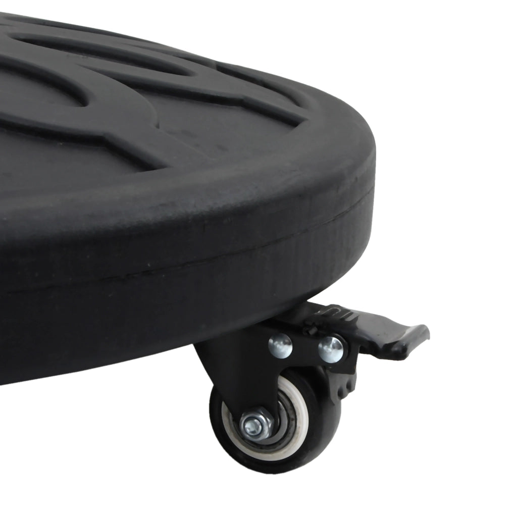 Base per Parasol  con Ruote per Poli Ã˜38-48 mm 13 kg Rotonda