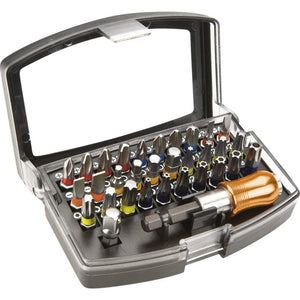 Topex 06-106 punte giravite 1/4 4 con innesto 32 pezzi assortit