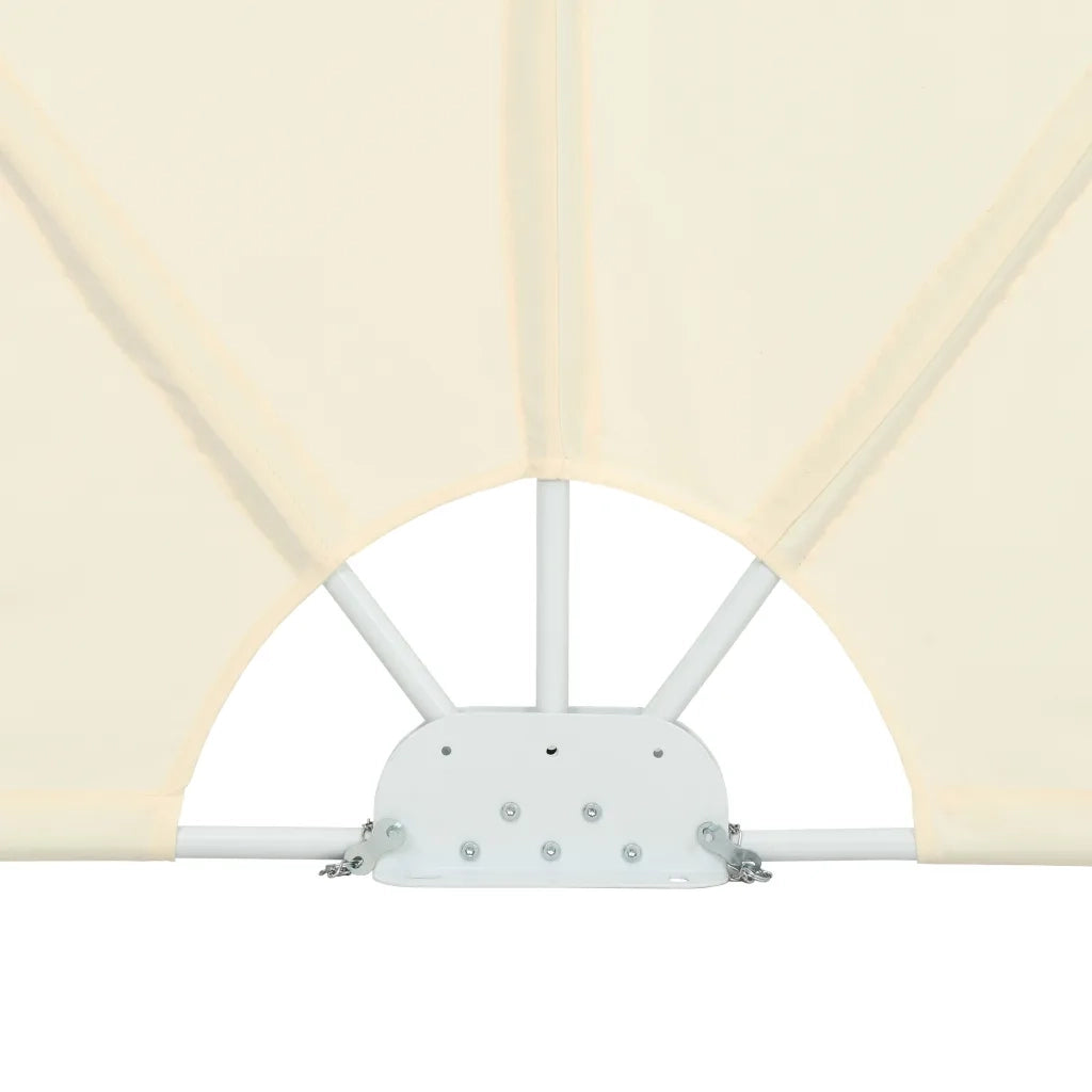 Tenda Laterale per Terrazza Pieghevole Crema 400x200 cm cod mxl 12499