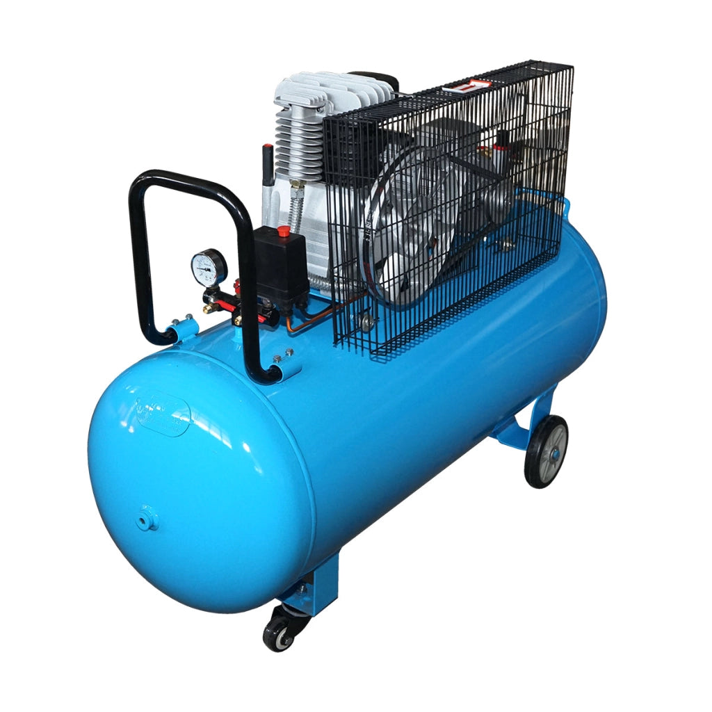 Compressore d'aria 380V, 200L potenza 2,2kW/3HP pressione massima 8 Bar, portata 250L/min Breckner Germany