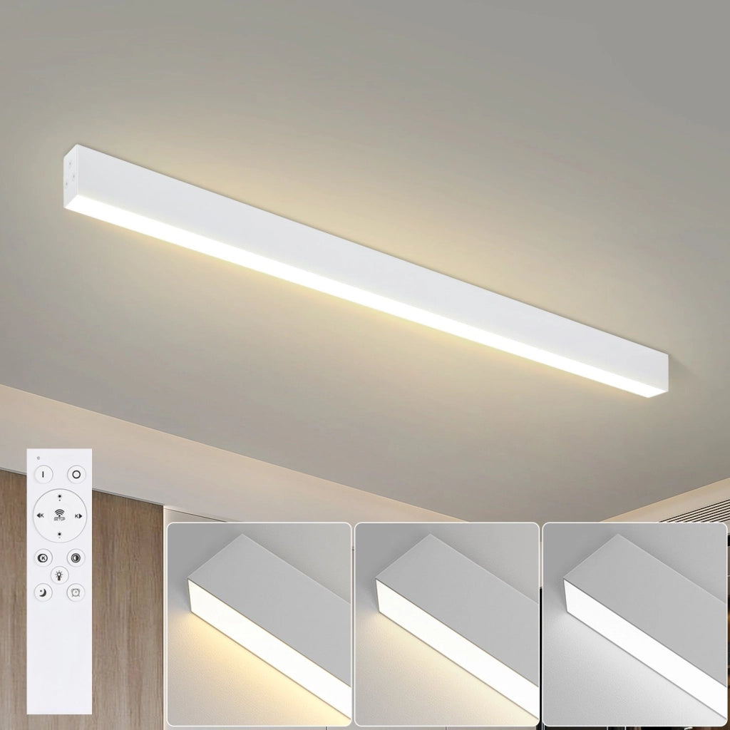 ZMH Lampada da soffitto moderna dimmerabile telecomando per soggiorno scrivania