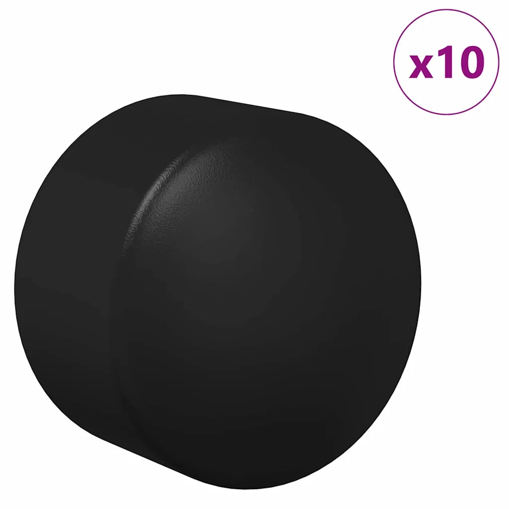 Tappi per tavoli da calciobalilla 10 pz Nero PP CFW7824669