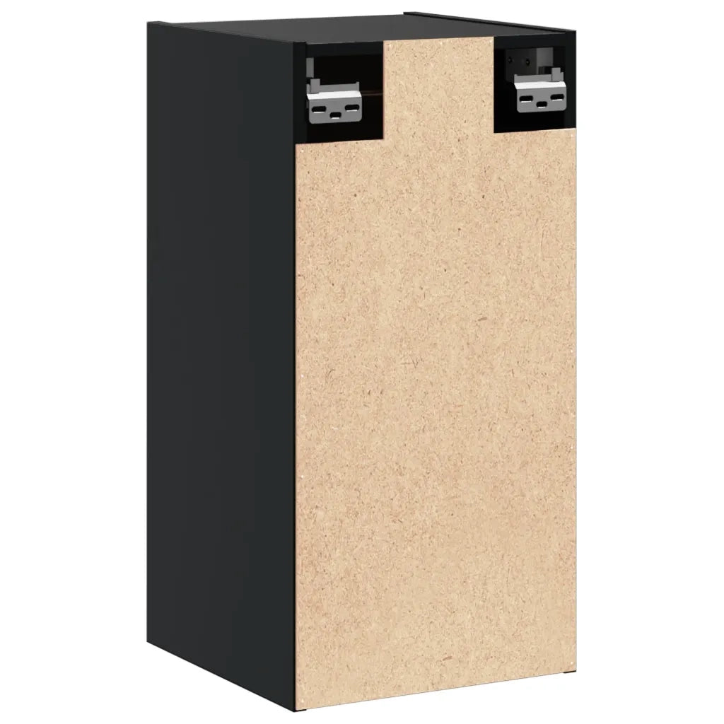 Set di 2 pensili decorativi funzionali da parete 30 x 30 x 60 cm in legno massello di pino nero. Codice articolo: 02_0048093.