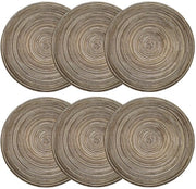 Tavolino Ronde 30 cm - Lavabile Cotone - Antiscivolo Resistente al Calore - Durevole Tessuto Naturale - Tavolati - Adatto per Matrimoni - Tavolo Matita