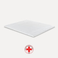 Topper in memory foam Brezee altezza 5 dispositivo medico Sfoderabile - Memory 5S Rivestimento: Slim, Larghezza: 180, Lunghezza: 195