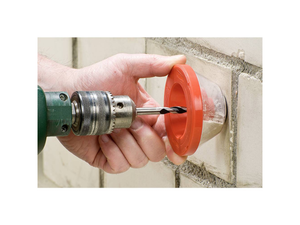 Scatola raccolta polvere KWB per trapano punte 4-10 mm pietra e calcestruzzo