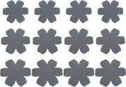 Set di Protezione da Pannelli da 12 pezzi - 3 Misure Scheidi Pannelli Protezione - Protezione per Vetro e Ceramica - Grigio Densità - Flessibili per Cucina e Tavola