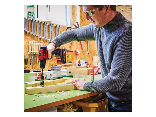 Trapano avvitatore Einhell TE-CD 18/40 Li BL kit batterie carica valigetta