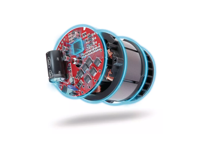 Trapano avvitatore Einhell TE-CD 18/40 Li BL kit batterie carica valigetta