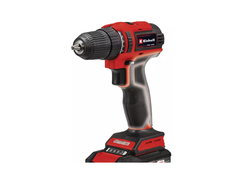 Trapano avvitatore Einhell TE-CD 18/40 Li BL kit batterie carica valigetta