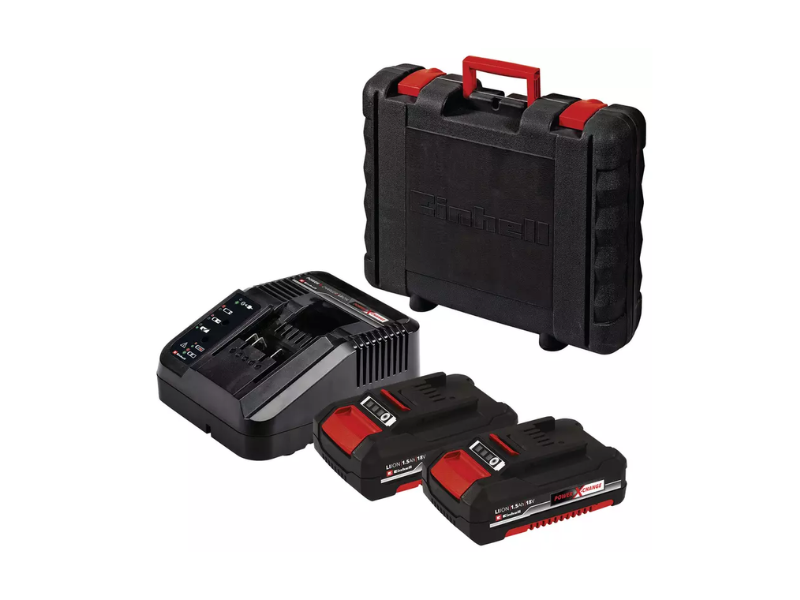 Trapano avvitatore Einhell TE-CD 18/2 Li Kit 2 batterie 1,5 Ah valigetta inclusa