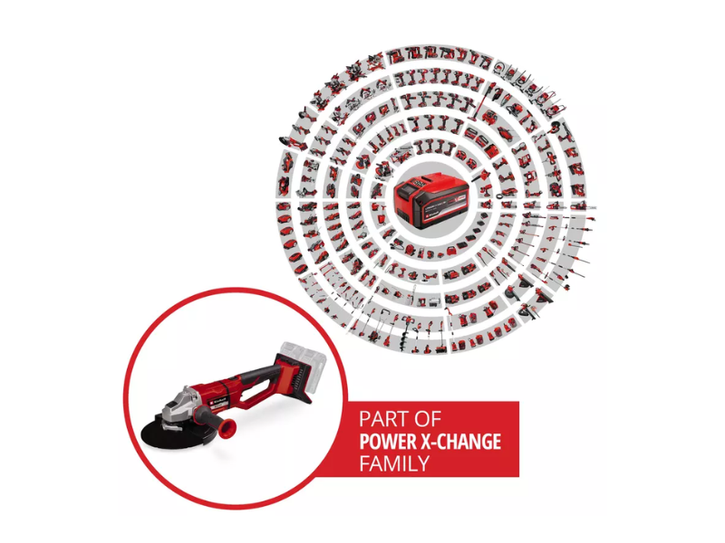 Smerigliatrice angolare a batteria Einhell AXXIO 36/230 Q 2200W disco 230mm