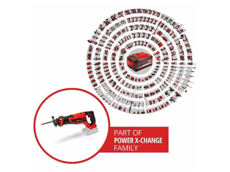 Sega universale a batteria Einhell TP-AP 18/28 Li BL-Solo Power X-Change