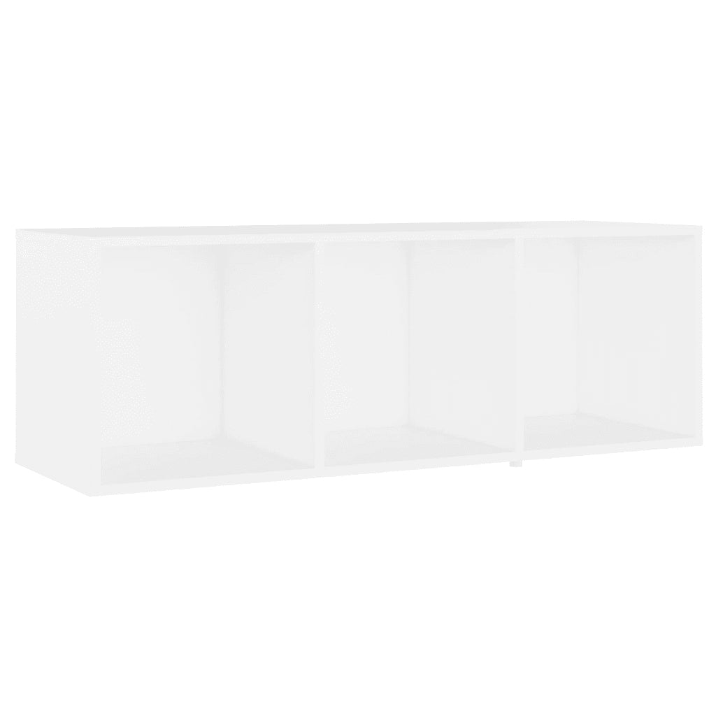 Mobili TV 3 pz Bianchi 107x35x37 cm in Legno Multistrato