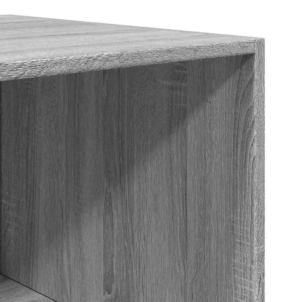 Armadio Grigio Sonoma 50x50x200 cm in Legno tecnico