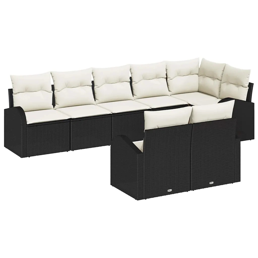 Set Divano da Giardino 8 pcs polyrattan 3346087