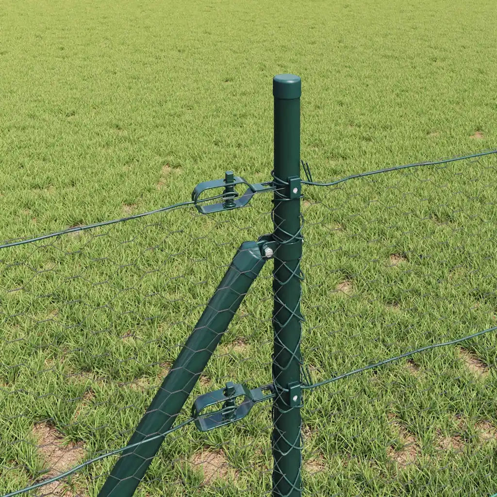 Palo della recinzione Grigio 50 x 0,8 m (rete da 25 mm)