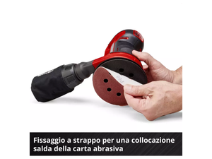 Levigatrice rotorbitale Einhell TE-RS 18 Li - Solo senza batteria e carica