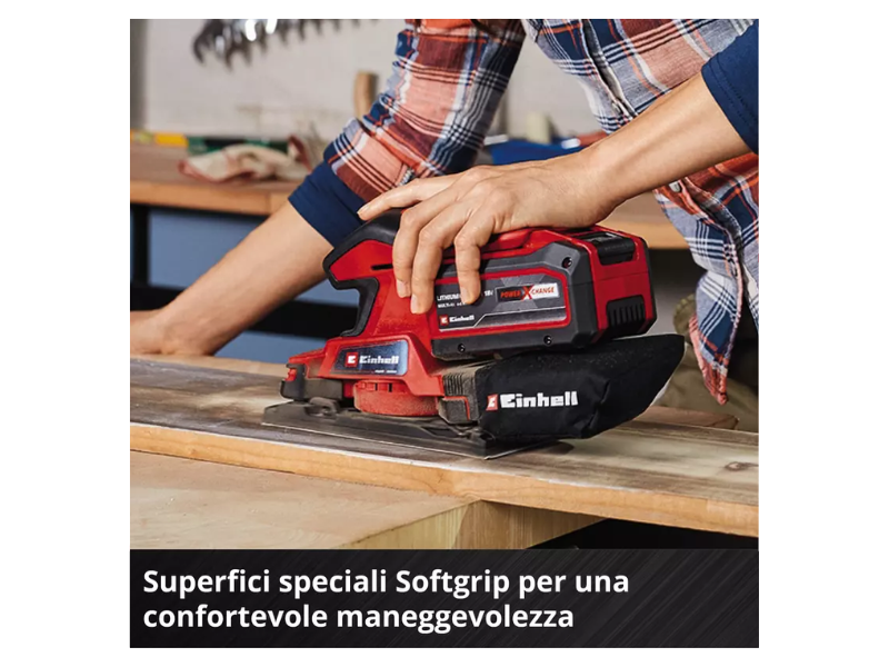 Set trapano e smerigliatrice a batteria Einhell TC-TK 18 Li Kit batterie incluse