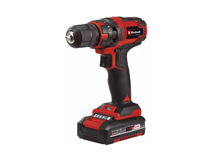 Set trapano e smerigliatrice a batteria Einhell TC-TK 18 Li Kit batterie incluse