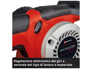 Levigatrice a nastro Einhell TP-BS 18/457 Li BL senza batteria e caricabatterie