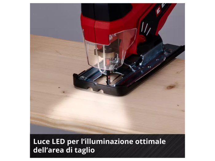 Seghetto alternativo a batteria TC-JS 18 Li Einhell senza batteria e carica