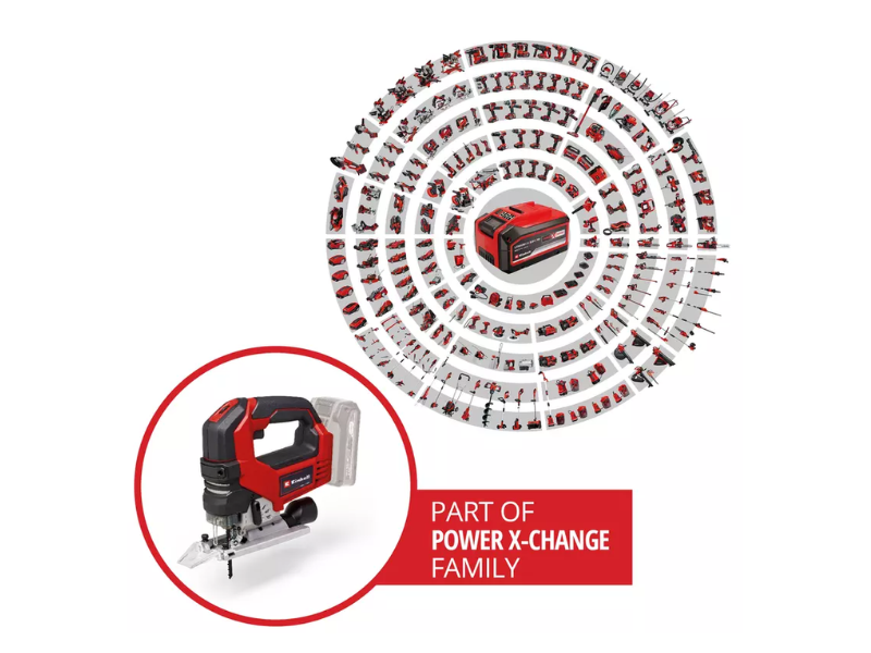 Seghetto a batteria TP-JS 18/135 Li BL Professional Einhell senza batteria