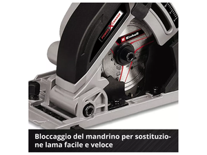 Mini sega circolare a batteria Einhell TE-CS 18/89 Li - Solo senza batteria