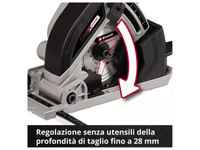 Mini sega circolare a batteria Einhell TE-CS 18/89 Li - Solo senza batteria