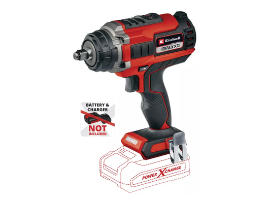 Avvitatore a percussione a batteria Professional IMPAXXO 18/400 Einhell 450 Nm