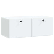 Mobile Porta TV da Muro 78,5 x 41 x 30 cm Bianco 899195