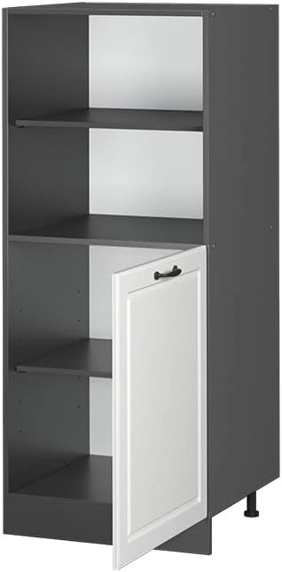 Mobile per forno da incasso R-Line, Bianco casa di campagna, 60 cm, per la libera combinazione all'interno di sistemi cucina modulari