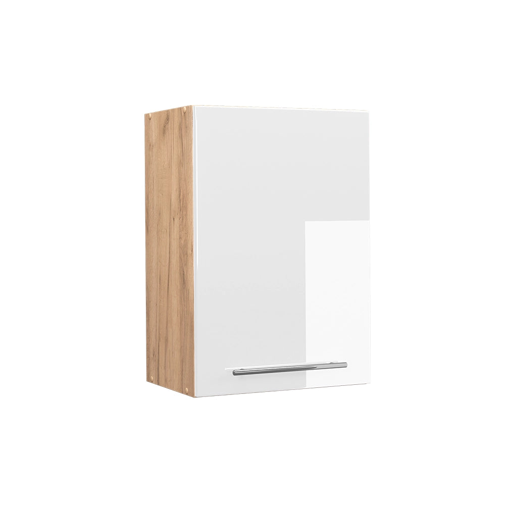 Vicco Pensile da cucina Bianco lucido 50 cm