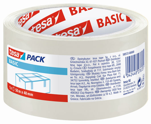 nastro imballo "tesa" trasparente ml.50 cod:ferx.18669