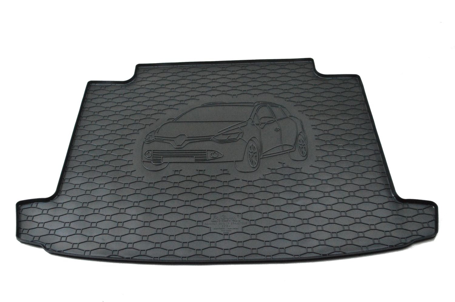 153B-428117 - Tappeto gomma baule - Renault Clio 4 Grandtour dal 2013, posizione baule superiore e inferiore